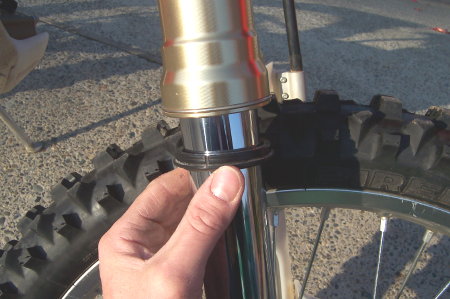 Rotate the Seal Mate tool around your oil seal to remove the dirt and debris from your seals.